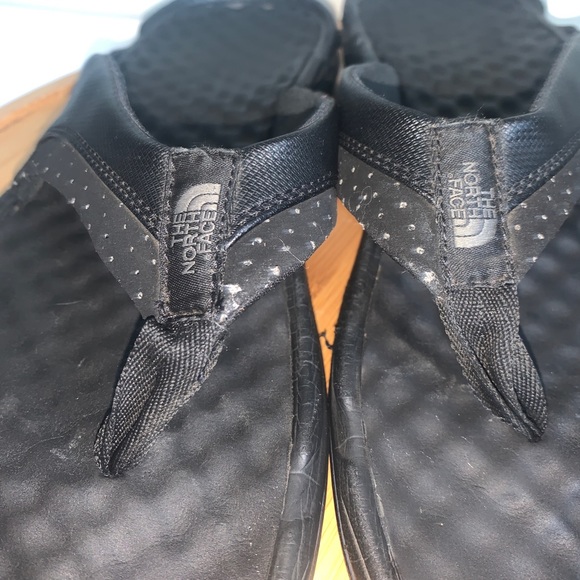 The North Face Mens Black Casual Slip On Flip Flop Thong Sandals - Picture 3 of 6